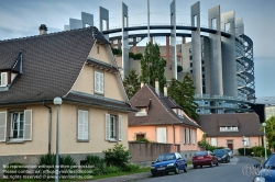 Viennaslide-05241526f Das Europäisches Parlament ist von der Architektengruppe 'Architecture Studio' aus Paris geschaffen worden