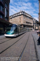 Viennaslide-05241946 Strasbourg, moderne Straßenbahn - Strasbourg, modern Tramway