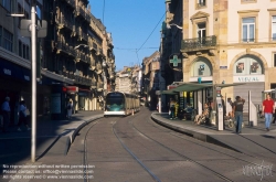 Viennaslide-05241956 Strasbourg, moderne Straßenbahn, Station Homme de Fer - Strasbourg, modern Tramway, Homme de Fer Station