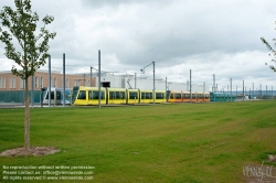 Viennaslide-05252834 Reims, moderne Straßenbahn - Reims, modern Tramway