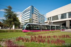 Viennaslide-05254908 Dijon, Parc des Expositions et Congrès de Dijon, Tramway