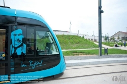 Viennaslide-05256967 Besancon, Tramway, die Züge sind mit berühmten Bürgern der Stadt dekoriert - Louis Pergaud (22 January 1882 – 8 April 1915) was a French writer and soldier, whose principal works were known as 