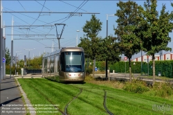 Viennaslide-05263650 Orleans, Tramway Line B, Georges Pompidou 