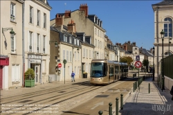 Viennaslide-05263694 Orleans, Tramway Line B, Rue Pte Madeleine 