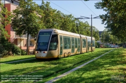 Viennaslide-05263875 Orleans, Tramway Line A, Promenade Tilleuls 