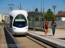 Viennaslide-05274302 Tramway Lyon,  °T3 Decines Grand Large