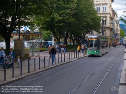 Viennaslide-05277912 Tramway St.Etienne,  Hotel de Ville 920