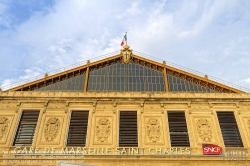 Viennaslide-05281199 Marseille, Bahnhof Saint Charles - Marseille, Gare Saint Charles