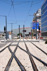 Viennaslide-05281989 Tramway Marseille, Euromediterranee Gantes