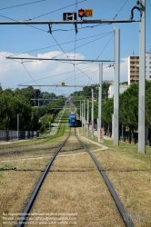 Viennaslide-05291141 Montpellier, Tramway, Linie 1, Les Hirondelles