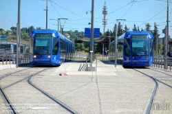 Viennaslide-05291157 Montpellier, Tramway, Linie 1, Mosson