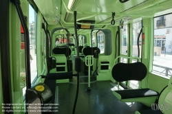 Viennaslide-05294003 Montpellier, moderne Tramway Linie 4, Fahrzeugdesign von Christian Lacroix - Montpellier, modern Tramway Line 4, Design by Christian Lacroix