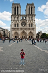 Viennaslide-05301311 Paris, Ile de la Cite, Notre Dame vor dem Brand des Dachstuhls - Paris, Ile de la Cite, Notre Dame Cathedral prior to the Fire