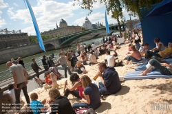 Viennaslide-05307081 Paris, Seine, Paris Plage