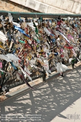 Viennaslide-05307101 Paris, Seine, Liebesschlösser - Paris, River Seine, Love Locks