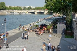 Viennaslide-05307123 Paris, Berges de Seine, Freizeit am Ufer der Seine