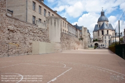 Viennaslide-05314524 Paris, Marais, mittelalterliche Stadtmauer Philipp Augusts - Philipp August Medival City Wall