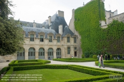 Viennaslide-05314531 Das Hôtel de Sully in Paris ist ein Hôtel particulier im Stil Louis XIII. 62, Rue Saint-Antoine, Orangerie