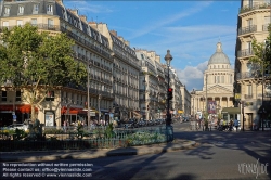 Viennaslide-05315066 Paris, Blick durch die Rue Soufflot zum Pantheon // Paris, View through Rue Soufflot to the Panteon