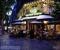 Viennaslide-05316039 Paris, Cafe Les Deux Magots // Paris, Cafe Les Deux Magots