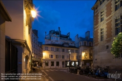 Viennaslide-05316091 Paris, Abend in Saint-Germain-des-Prés // Paris, Evening in Saint-Germain-des-Prés District