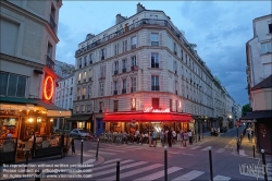 Viennaslide-05321024 Paris, Rue Amelot, Cafe L'etincelle // Paris, Rue Amelot, Cafe L'etincelle