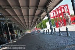 Viennaslide-05362566 Paris, Parc de La Villette, La Grande Halle, ehemaliger Schlachthof, Jules de Mérindol 1867