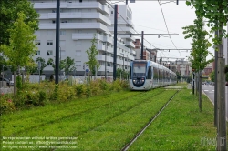 Viennaslide-05382125 Evry-Courcouronnes bei Paris, Tram-Train T12 // Evry-Courcouronnes near Paris, Tram-Train T12