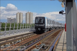 Viennaslide-05389747 Paris, Metro M11, Neubaustrecke, Coteaux Beauclair, Architektur von Richez_Associes // Paris, Metro M11, Line Extension, Coteaux Beauclair, Architecture by Richez_Associes