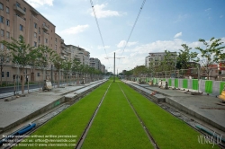 Viennaslide-05392051 Paris-Puteaux, Tramway T2, Baustelle - Paris-Puteaux, Tramway T2, Construction Site