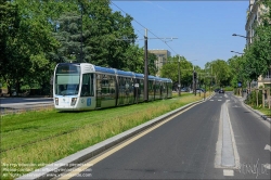 Viennaslide-05393698 Paris, Av Stephane Mallarme, Straßenbahnlinie T3b // Paris, Av Stephane Mallarme, Tramway Line T3b