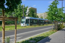 Viennaslide-05393699 Paris, Av Stephane Mallarme, Straßenbahnlinie T3b // Paris, Av Stephane Mallarme, Tramway Line T3b