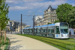 Viennaslide-05393700 Paris, Bd Amiral Bruix, Straßenbahnlinie T3b // Paris, Bd Amiral Bruix, Tramway Line T3b