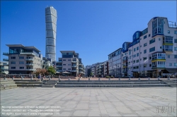 Viennaslide-06192102 Malmö, Stadtentwicklungsgebiet Västra Hamnen, Turning Tower von Santiago Calatrava // Malmö, Västra Hamnen Development Area, Turning Tower by Santiago Calatrava