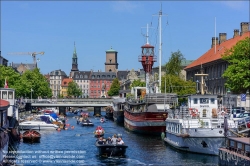 Viennaslide-06218040 Kopenhagen,  Frederiksholms Kanal // Copenhagen,  Frederiksholms Channel