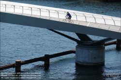 Viennaslide-06218044 Kopenhagen, Fahrrad- und Fußgängerbrücke Lille Langebro // Copenhagen, Lille Langebro Bicycle and Pedestrian Bridge