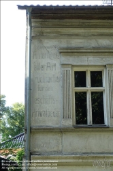 Viennaslide-06400103 Woltersdorf bei Berlin, alte Geschäftsaufschrift