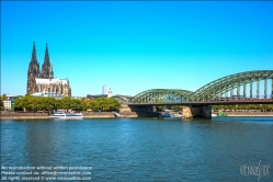 Viennaslide-06451005 Der Kölner Dom (offiziell: Hohe Domkirche Sankt Petrus) ist eine römisch-katholische Kirche in Köln unter dem Patrozinium des Apostels Petrus.