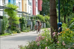 Viennaslide-06479234 Freiburg im Breisgau, autofreie Siedlung Vauban - Freiburg im Breisgau, Carfree District Vauban