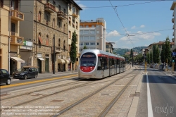 Viennaslide-06641909 Florenz, Straßenbahn, T1 Morgagni // Florence, Tramway, T1 Morgagni