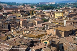 Viennaslide-06642001 Siena, Panorama vom Duomo Nuovo