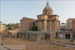 Viennaslide-06721017 Rom, Forum Romanum, Santi Luca e Martina // Rome, Forum Romanum, Chiesa Santi Luca e Martina martiri