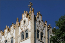 Viennaslide-07321114 Budapest, Postsparkassa, Ödön Lechner 1900-1901 // Budapest, Postal Savings Bank, Ödön Lechner 1900-1901