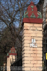 Viennaslide-07325524 Budapest, Villa Zala, Ödön Lechner 1901, Fries von Györgynek Zala // Budapest, Villa Zala, Ödön Lechner 1901, Sculpture by Györgynek Zala