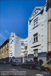 Viennaslide-07327552 Budapest, Benő Obersohn Haus, Nemeth Laszlo utca 4, Albert Kálmán Kőrössy und Géza Kiss, 1910 // Budapest, Benő Obersohn House, Nemeth Laszlo utca 4, Albert Kálmán Kőrössy and Géza Kiss, 1910