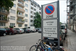 Viennaslide-77000165 Verkehr, Anrainerparken in München