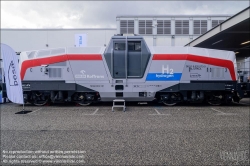 Viennaslide-77712234 Berlin, Innotrans 2022, Pesa Wasserstoffrangierlok SM42-6Dn // Berlin, Innotrans 2022, Pesa Wasserstoffrangierlok SM42-6Dn